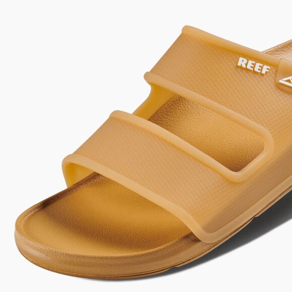 New! Size: 12 Men\'s | Reef Oasis Double Up Slides | Color: Tan | Water Friendly